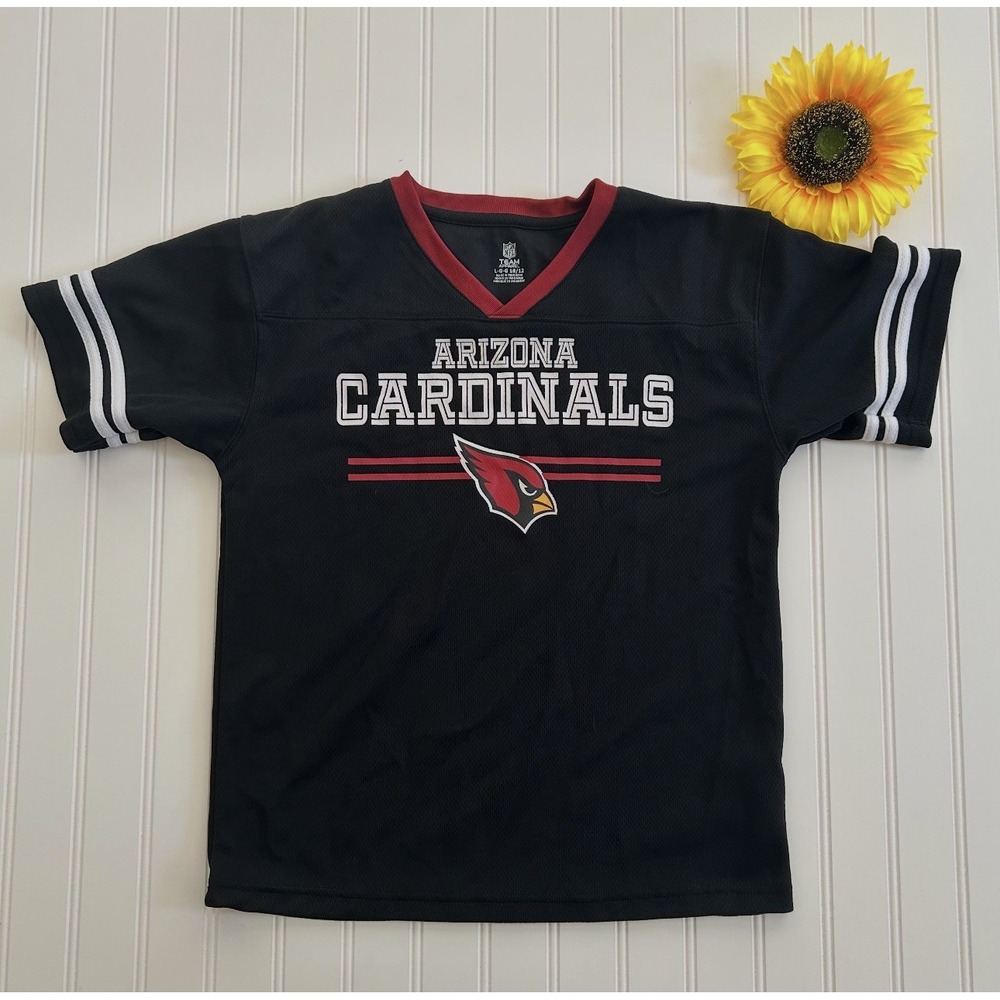 ✔️NFL Arizona Cardinals Team Apparel Girl L 10/12